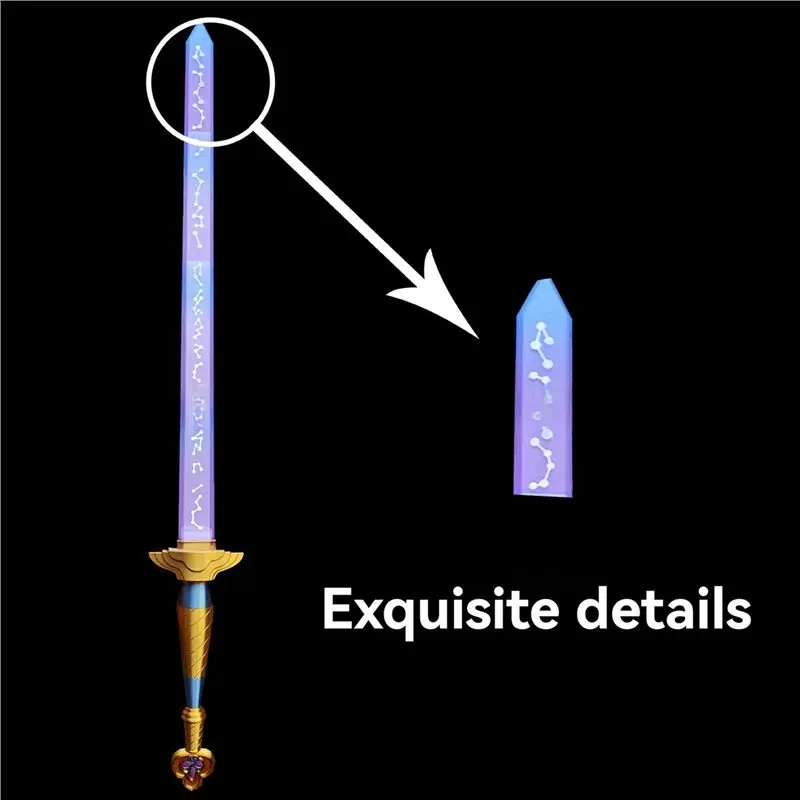 Set di accessori per costumi da festa fantasia cosplay di Natale di Halloween a lama lunga