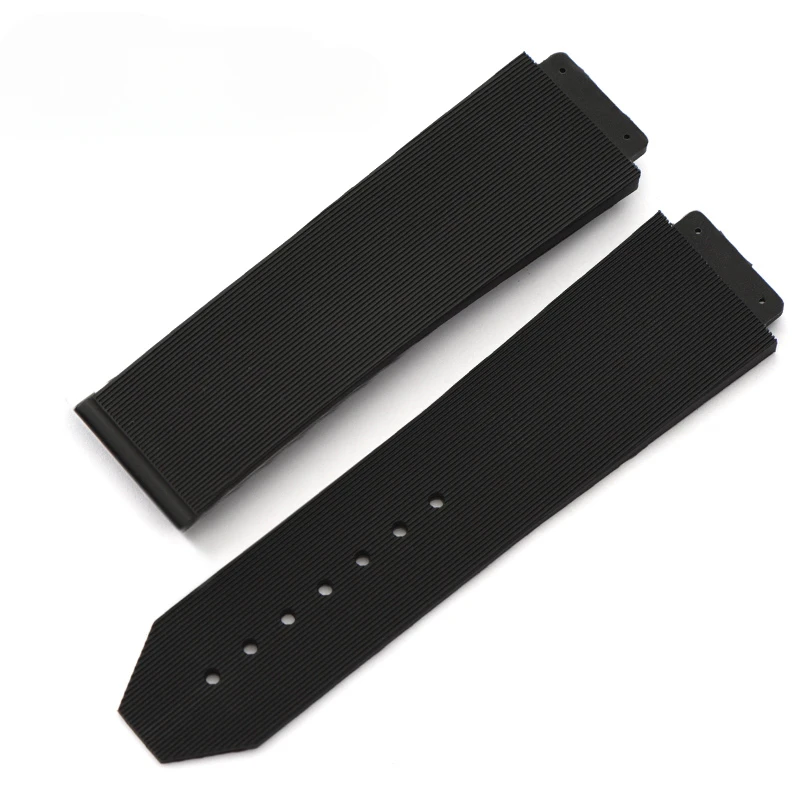 Correas de goma transpirables para reloj Hublot Yubo Classic Fusion Big Bang Series, Correa impermeable de 26x19mm, 24x17mm