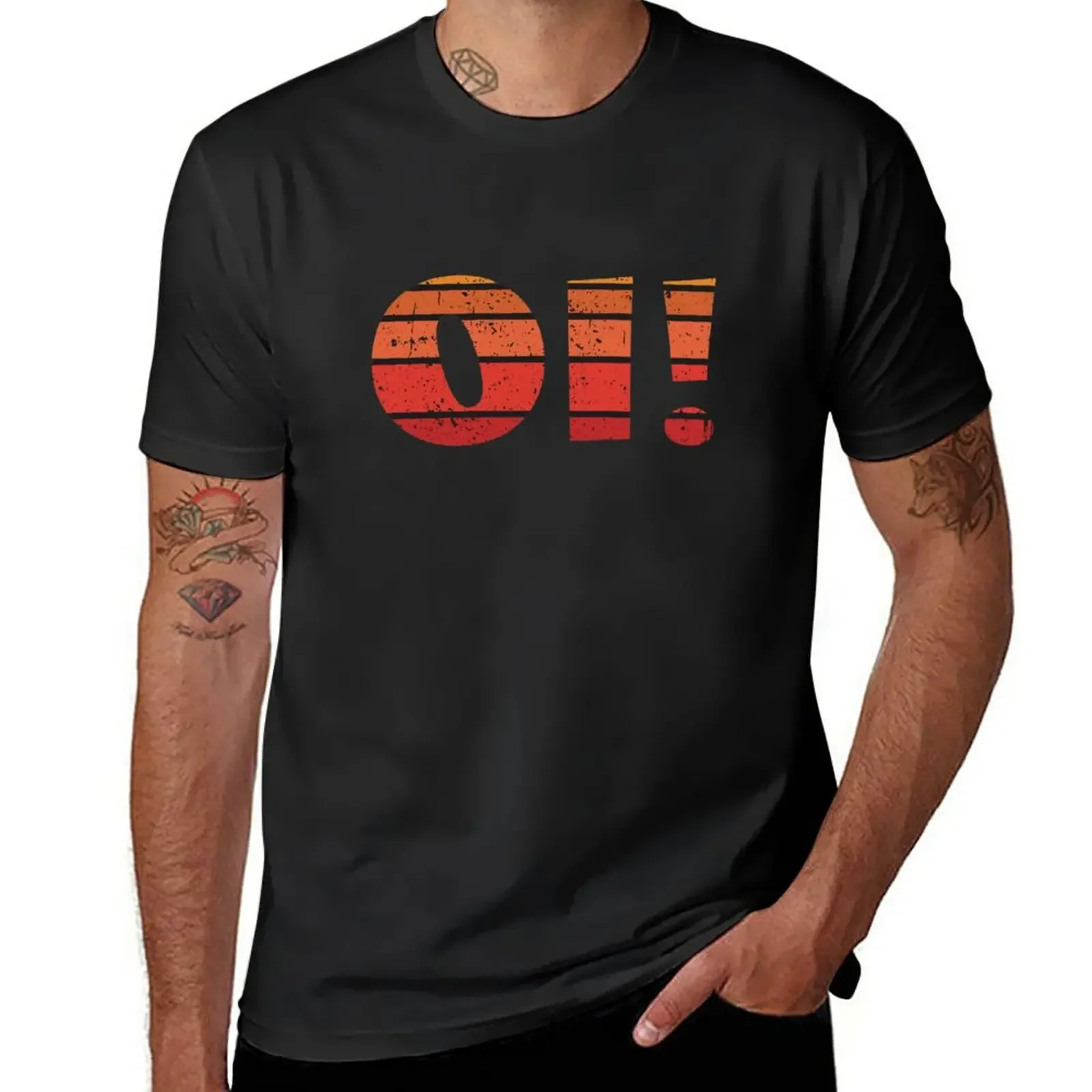 

Roy, OI! T-Shirt blacks for a boy Men's t shirts