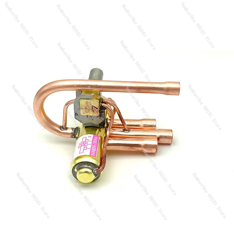 صمام عكسي رباعي الاتجاهات لمكيف الهواء ميديا جري 1-12p ملحقات صمام رباعي الاتجاهات، لفائف