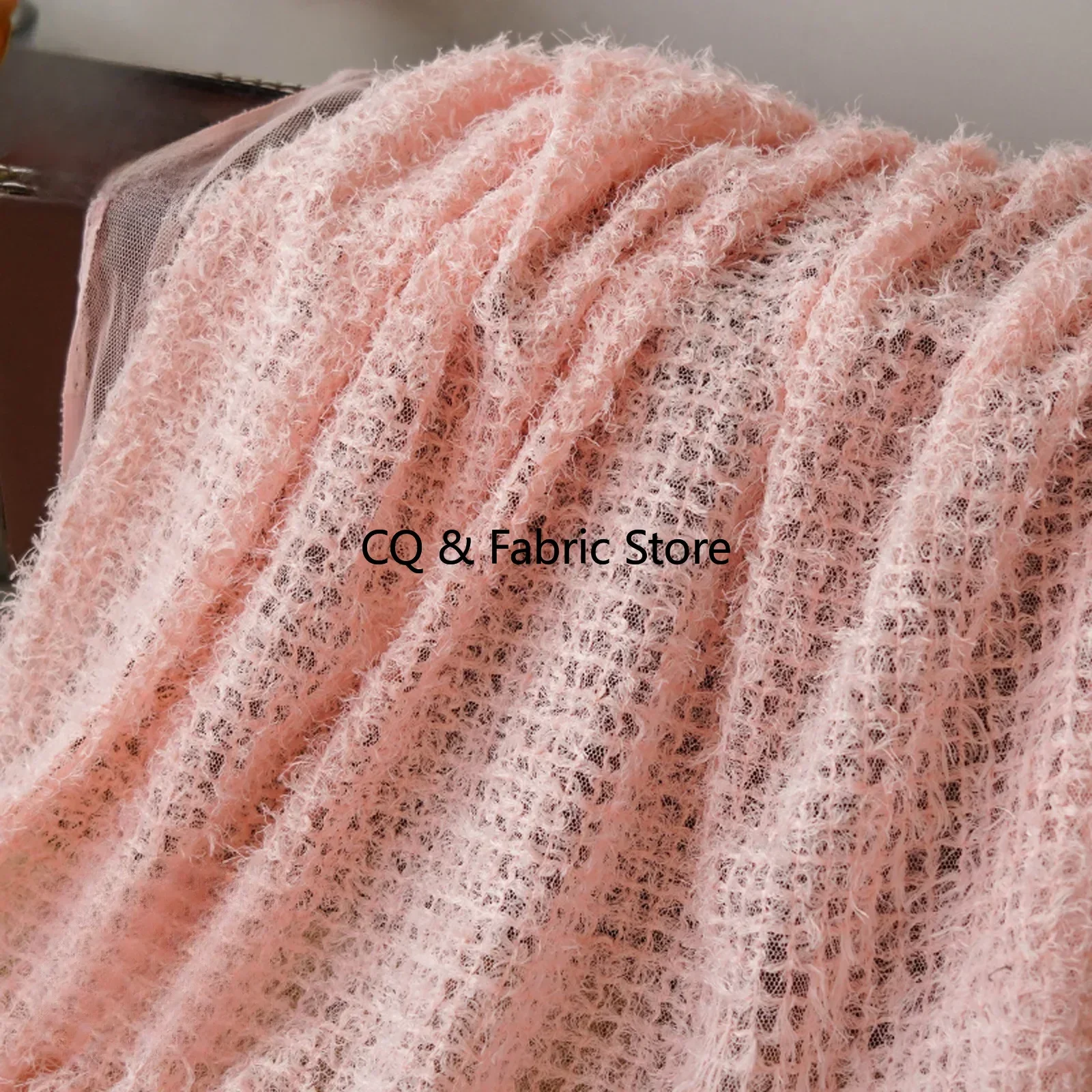 

Мягкая и эластичная ткань для весенней и летней моды, идеально подходит для одежды от кутюр, ткань для шитья Tissus Au Mètre