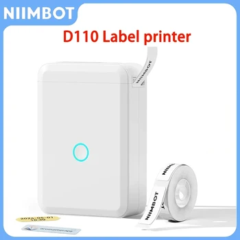 Nimbot d110 מדפסת תרמית ניידת בלוגזין מדבקה צבע מדבקה אנטי שמן uv גליל נייר לבן עבור מחיר