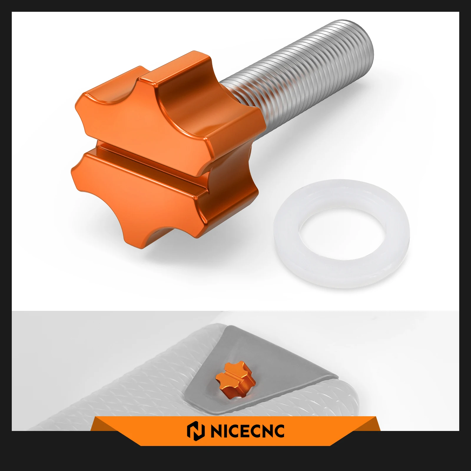 

For 2024 KTM EXC 300 CNC Motorcycle Quick Release Seat Screw XCW XWF XCFW EXCF 500 450 400 350 300 250 200 150 125 XC SX F 2023