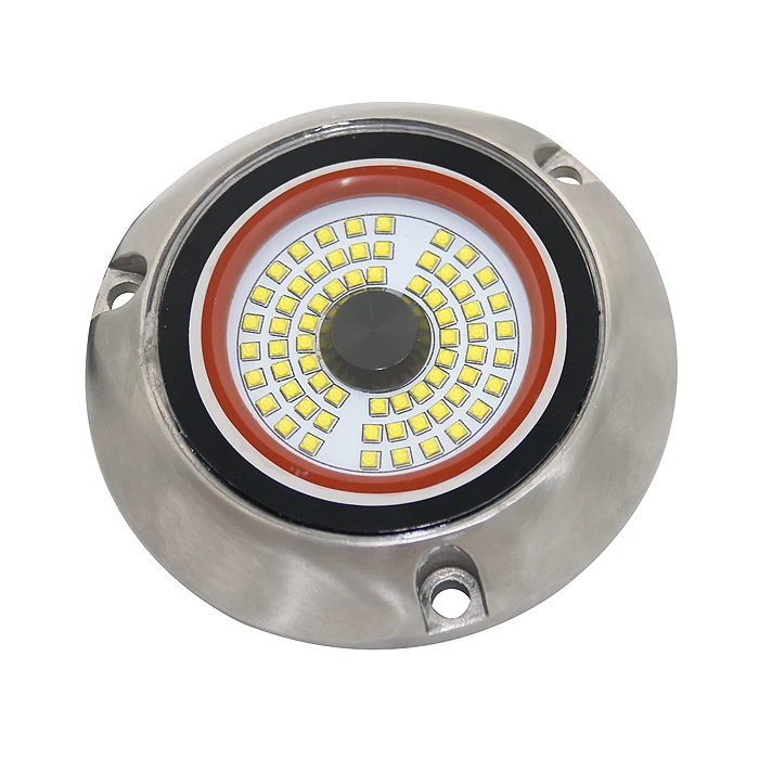 YYHC-180W Polish Finish Corrosion-proof Full Colors Out-put LED Underwater Light for Boat Swimming Pool Pond