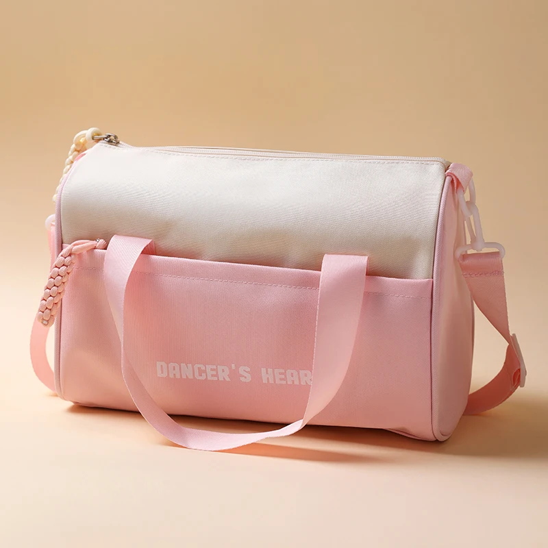 Kids Dance Ballet Bag Large Capacity Fashion Bag Custom Dance Bag Kids Travel Bag Lace Bag for Girls Yoga Bag