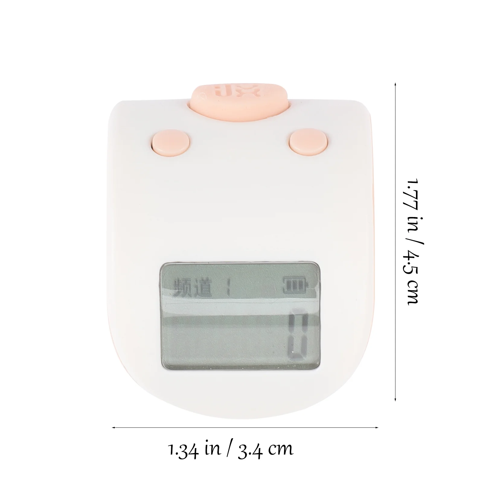 Chanting Counter Lap for Swimming Digital Display Finger Counters 50ma Clicker Silicone