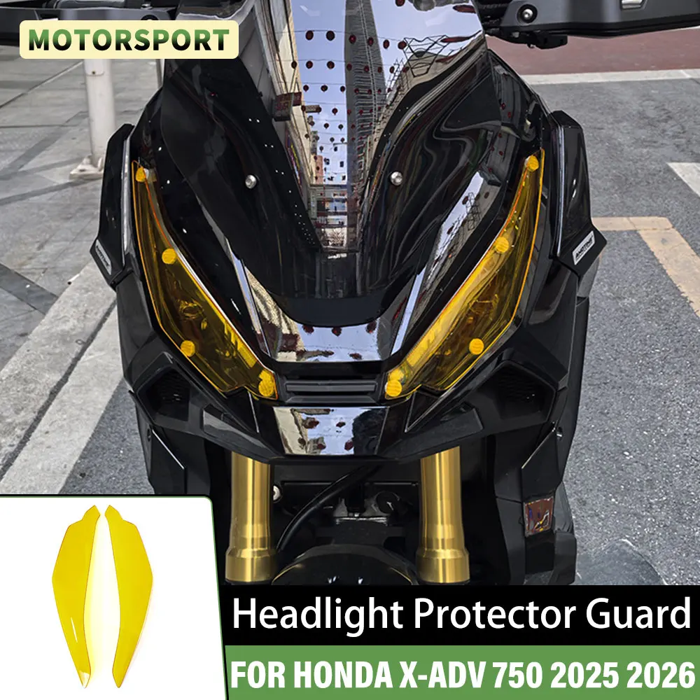 Motorrad Scheinwerfer Schutzfolie FÜR HONDA X-ADV 750 2025 X ADV 750 Kopf Licht Scheinwerfer Schild Bildschirm Objektiv Abdeckung Licht lampe