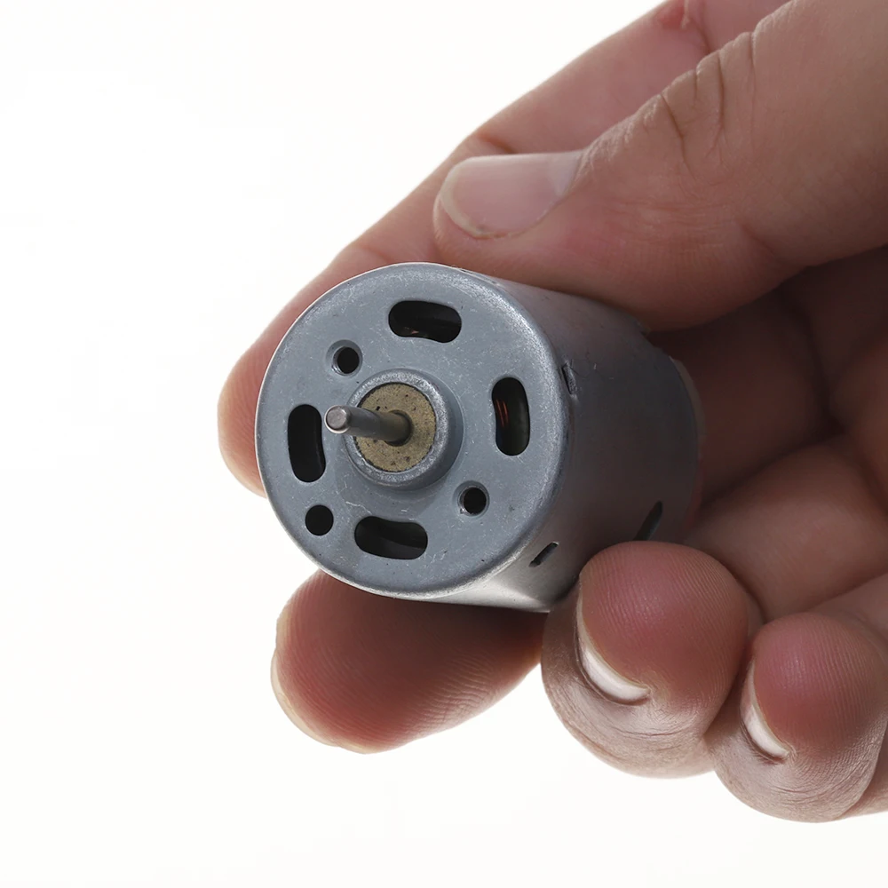 Mini 380 Motor DC 3.7V 6V 9V 12V 39000RPM High Speed High Torque Remote Control Four-wheeled Car Poultry Plucking Device Motor