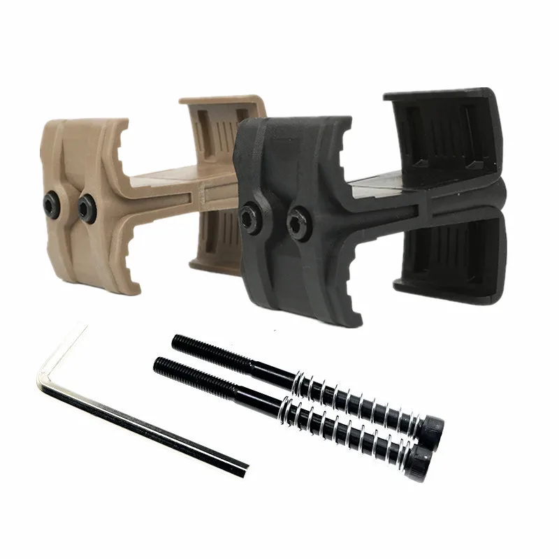 Knight acoplador multifunción de doble revista, bolsa de Clip de poliéster, AR15, M4, MAG59, acoplador para exteriores, abrazadera, engranaje de caza de enlace paralelo