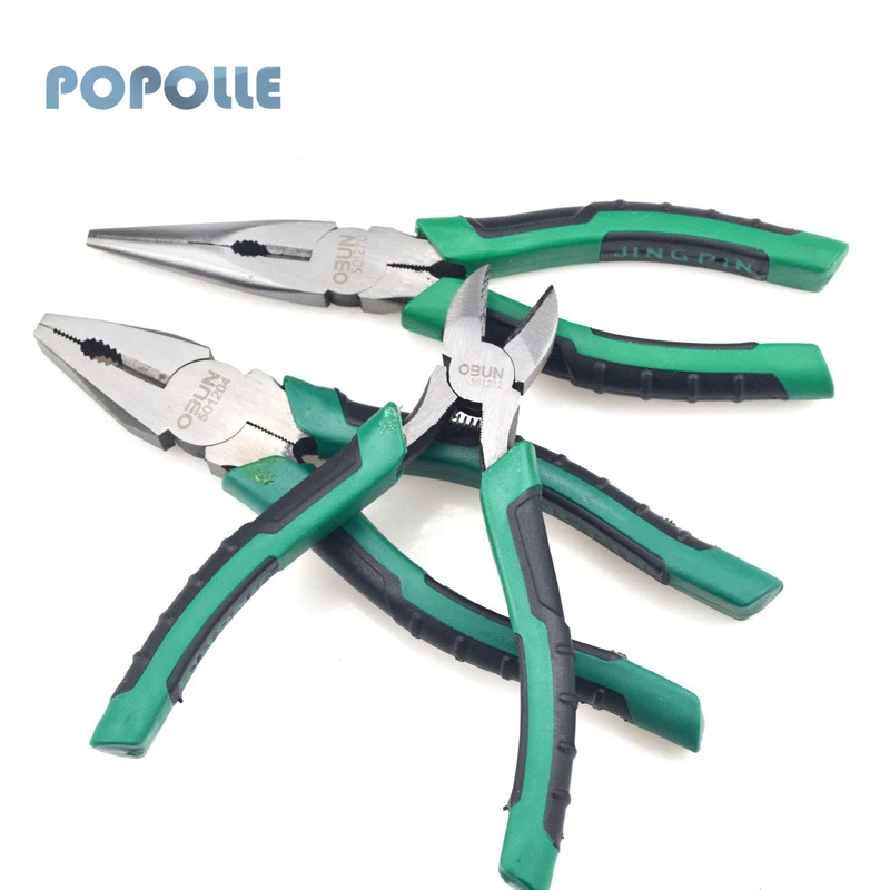 Hardware Tools Alloy Cable Scissors European Needle-Nose Pliers Wire Scissors Cable Scissors Crimp Terminals Hand Tools