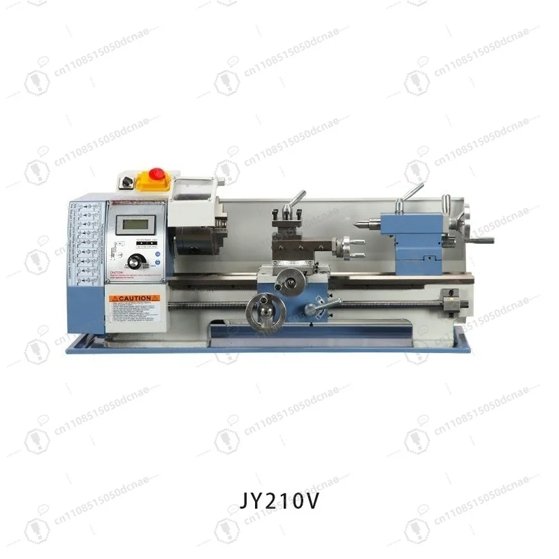 JY210V Mini Instrument Lathe, High Precision Multi-purpose Bench Lathe for Metal Wood Turning & Threading