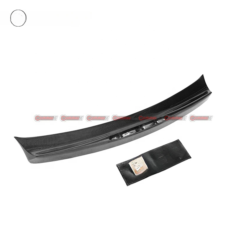 Car Modification Parts Vors Style Carbon Fiber Rear Trunk Duck Tail Spoiler For Ferrari 458