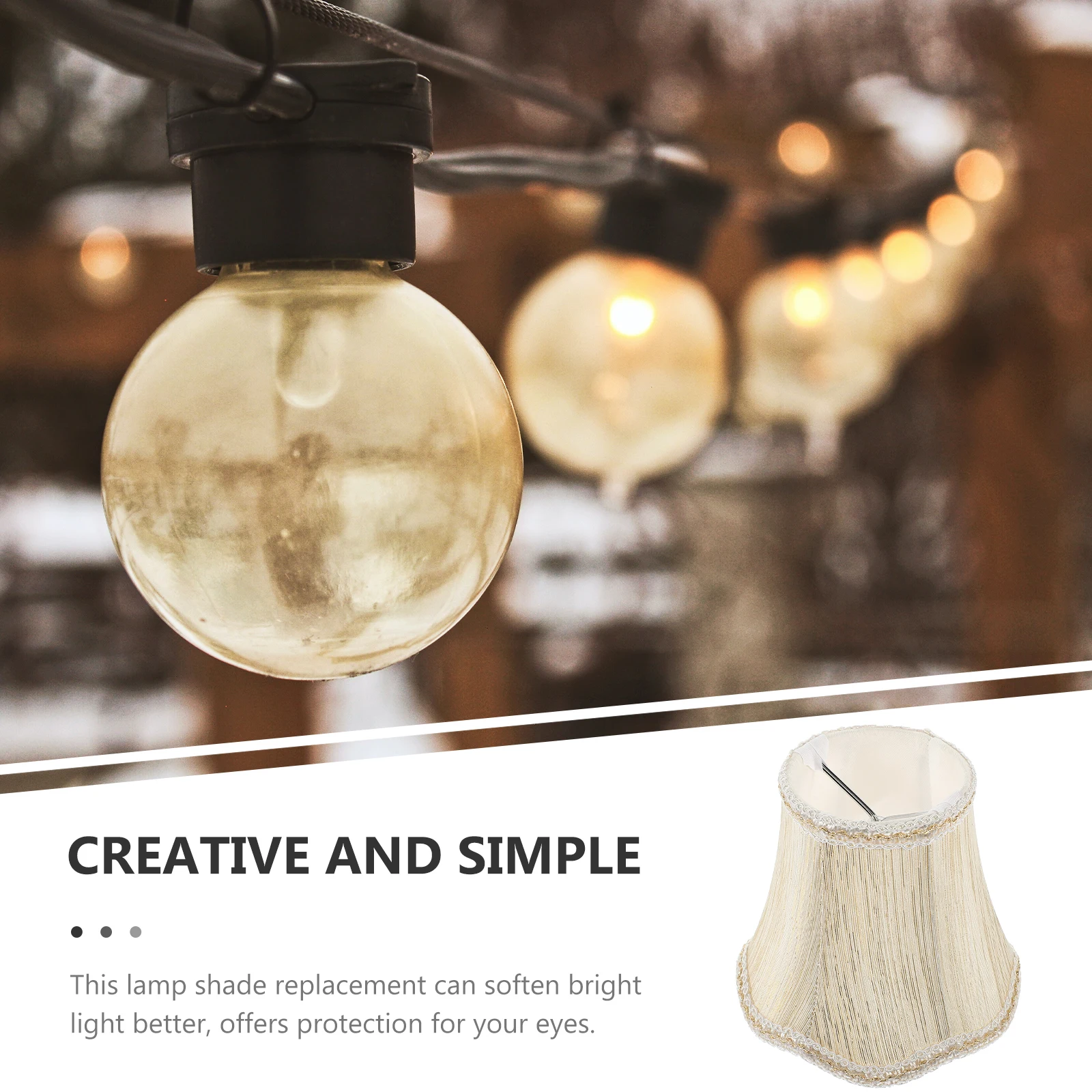 Lamp Shade Replacement Modern Minimalist Light Diffuser For Eye Protection Decorative Lampshade For Table Desk Floor Wall