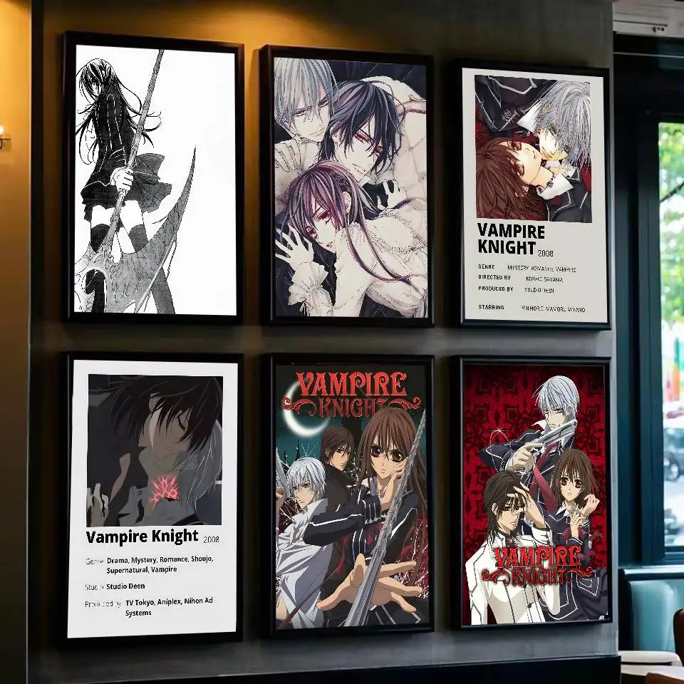 Vampire Knight Classic Vintage Poster Art with prints Home bedroom living room decoration gift