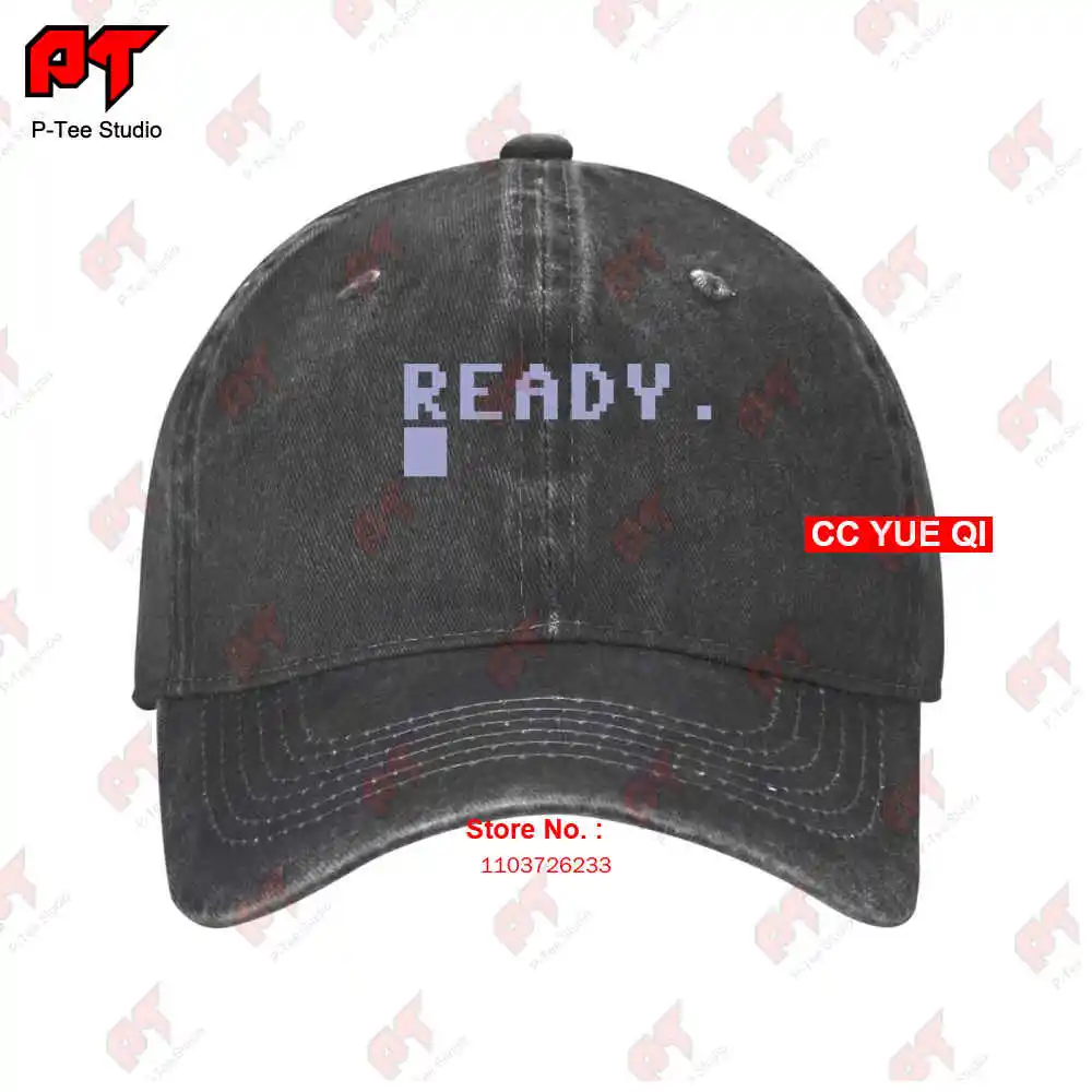 Ready Commodore 128 Pet Vic 20 Cbm 64 Ibm Retro 8 Bit Videogame Baseball Caps Truck Cap VY2S