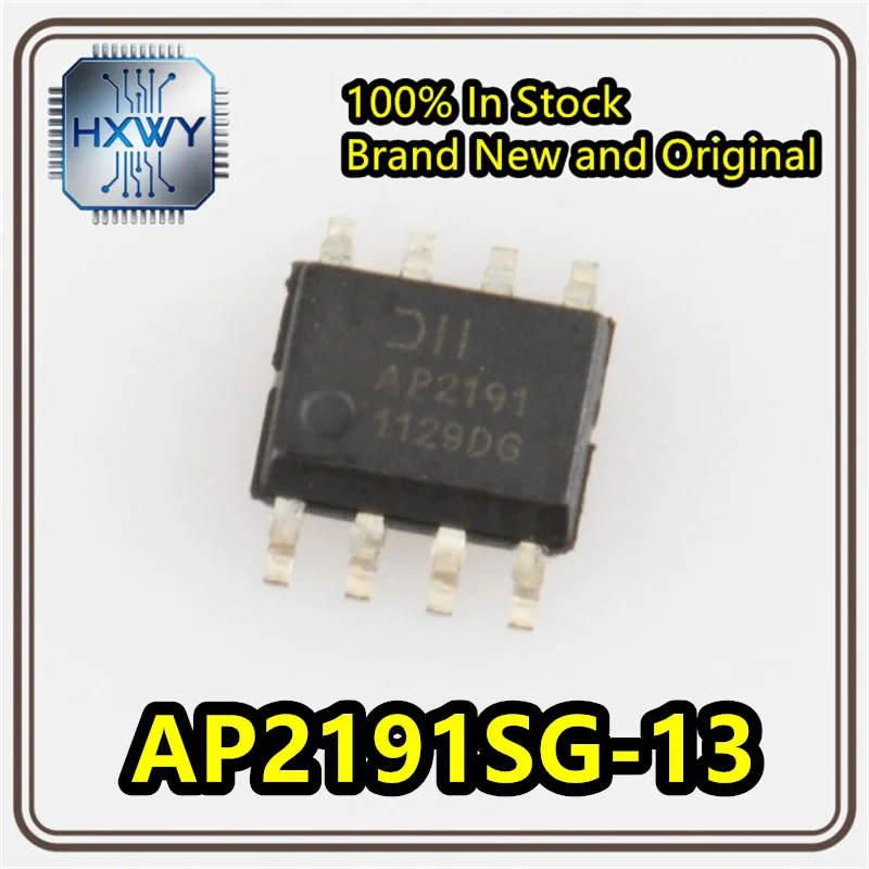 (10/50 pieces) AP2191SG-13 SOP-8 Single Channel High-End USB Power Switch Brand New Original In Stock