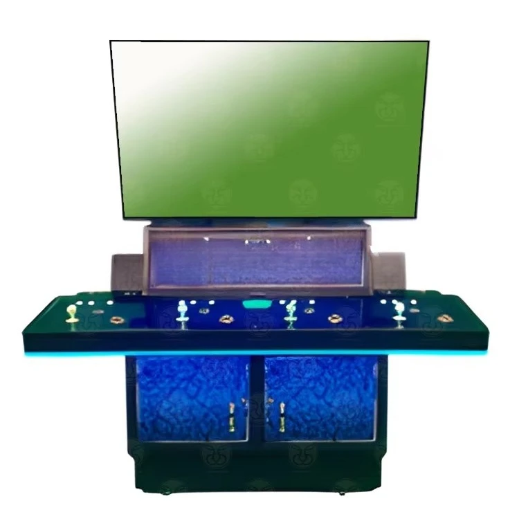 4 New World 50% Tall Handheld 4 Players Stand Up 55 Inch Metal Fish Game Cabinet