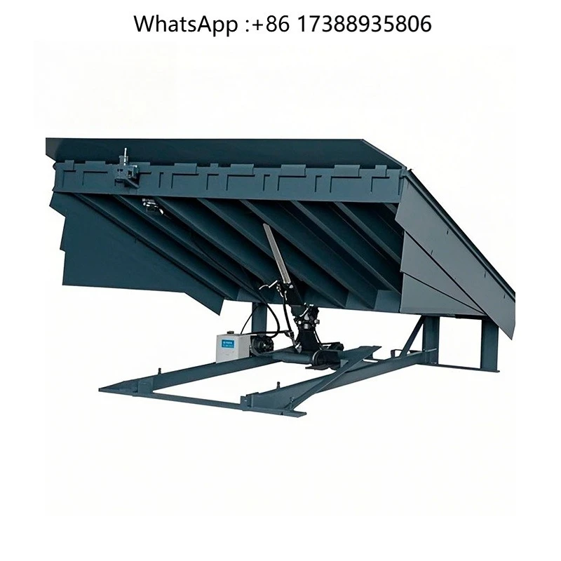 Electric Hydraulic Dock Leveler Loading Dock Platform with Safety Lock for Cargo Transfer and Logistics Center