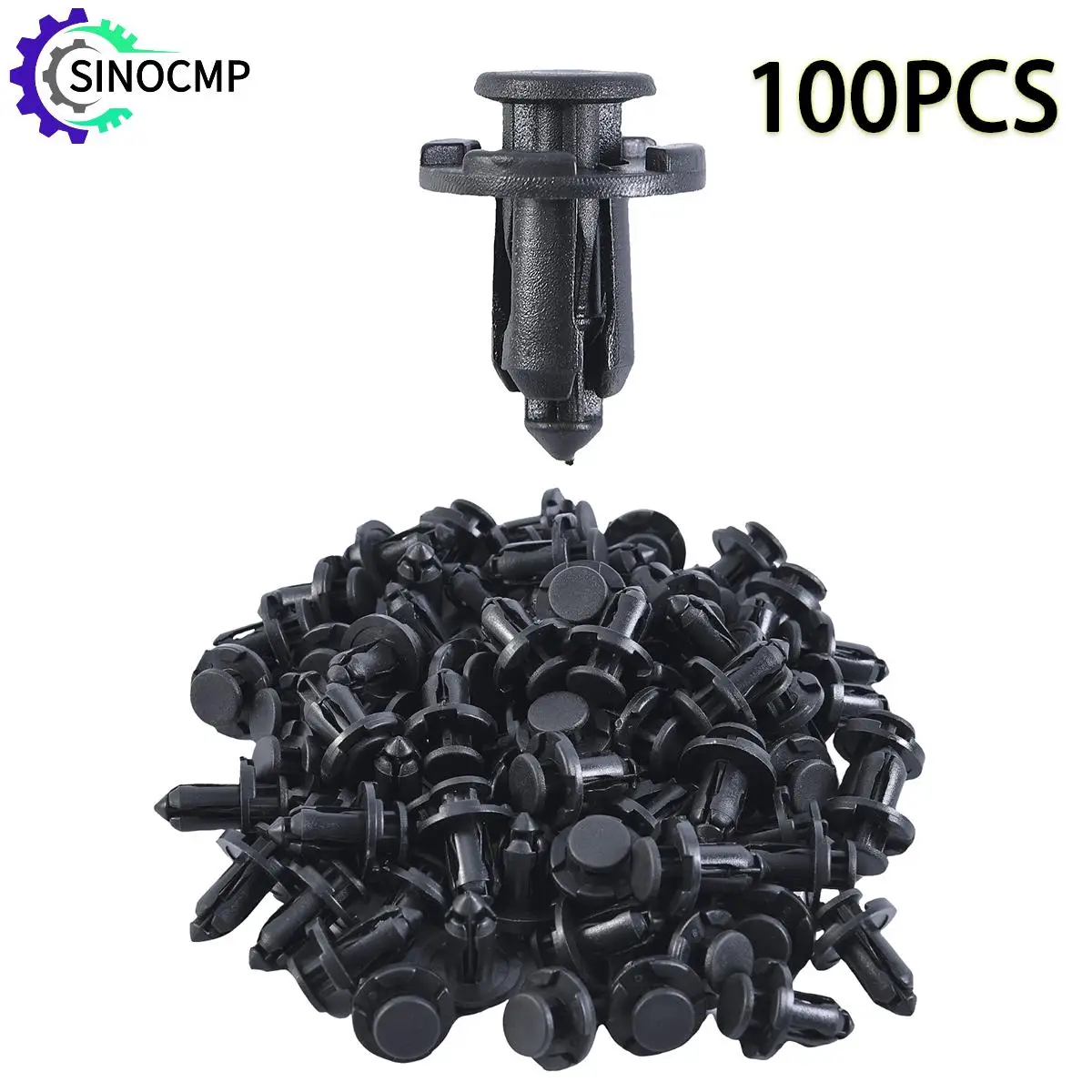 100pc Bumper Fender Clips Retainer Fastener Rivet Screw 90914-0007 A21420For Subaru Baja Forester Impreza Legacy Outback WRX STI
