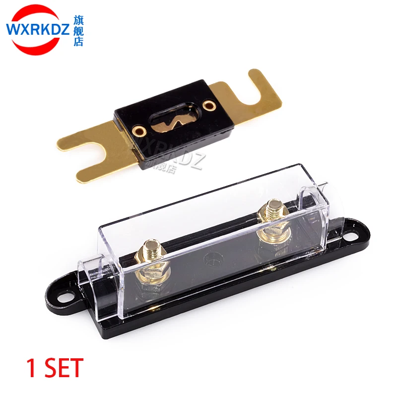 1SET Black suit 60 70 80 100 120 125A 130 275 300 400 450 500A Suitable for bolted connection of automotive fuse holder switches