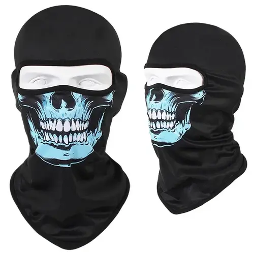 3D Skull Mask Balaclava Cap Breathable Motorcycle Riding Full Face Scarf Outdoor Men Head Cover Cycling Headgear Neck Gaiter Hat - Image 20