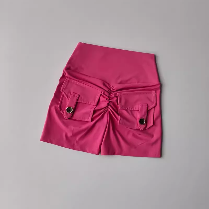 

Женские спортивные шорты для йоги с карманами, колготки с высокой талией, шорты для бега и фитнеса с эффектом пуш-ап, велосипедные шорты, сексуальные шорты для спортзала