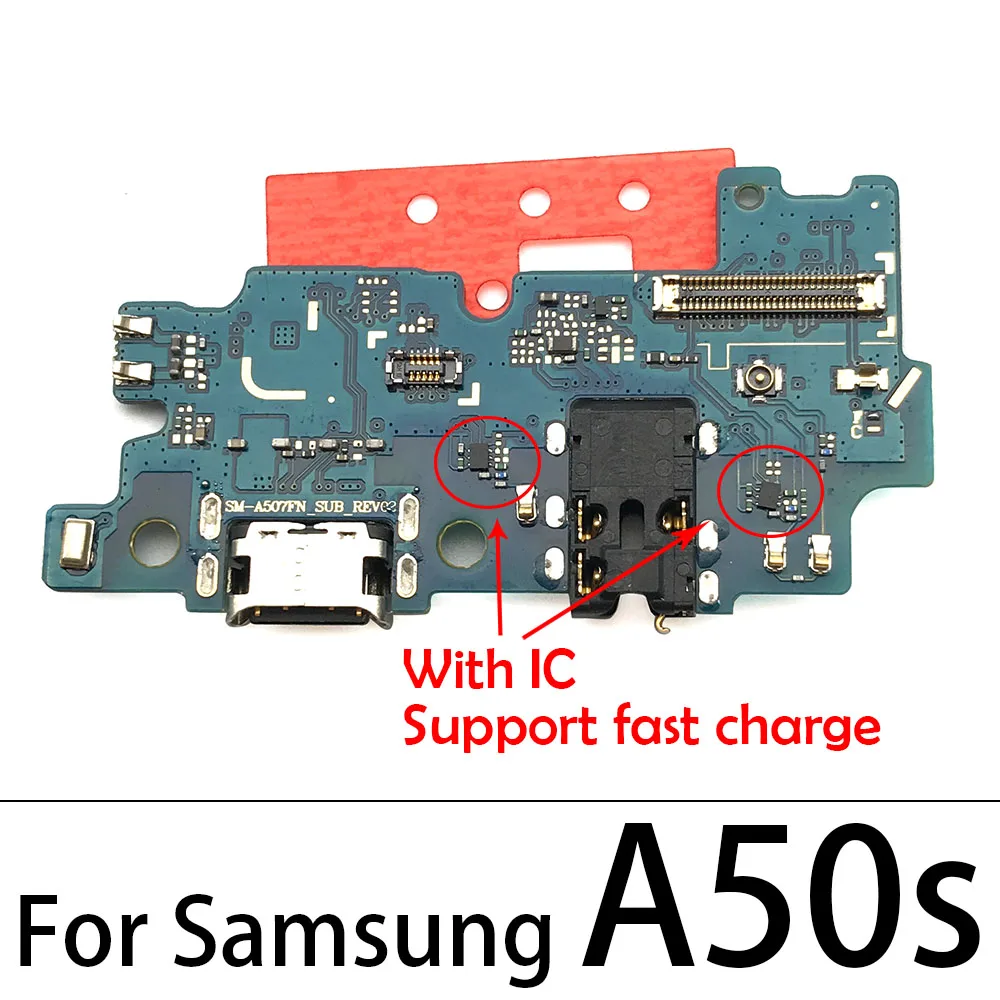 10Pcs, USB Charging Board Port Dock Connector Flex Cable For Samsung A10 A20 A30 A40 A50 A70 A01 A11 A21s A31 A51 A71