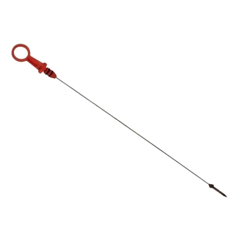 Engine Oil Dipstick 11431436293 Replacement Part, ABS Metal Oil Level Check Rod with Loop Handle, 41 1 Piece for Routine Service
