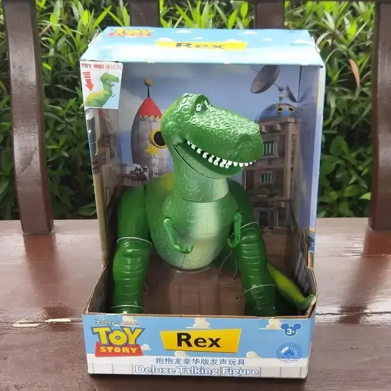 

New Disney Toy Story 4 Rex The Green Dinosaur Pvc Action Figures Model Dolls Legs Can Move Toys Collection Gifts Toys