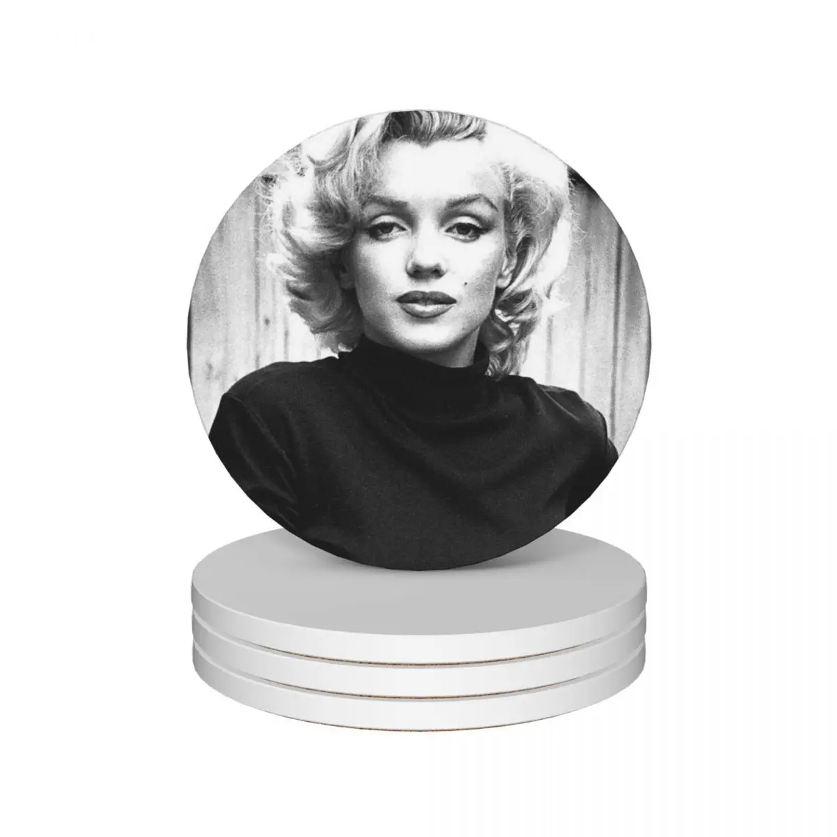 

Marilyn Ceramic Coasters (Set of 4) animal customized Coasters