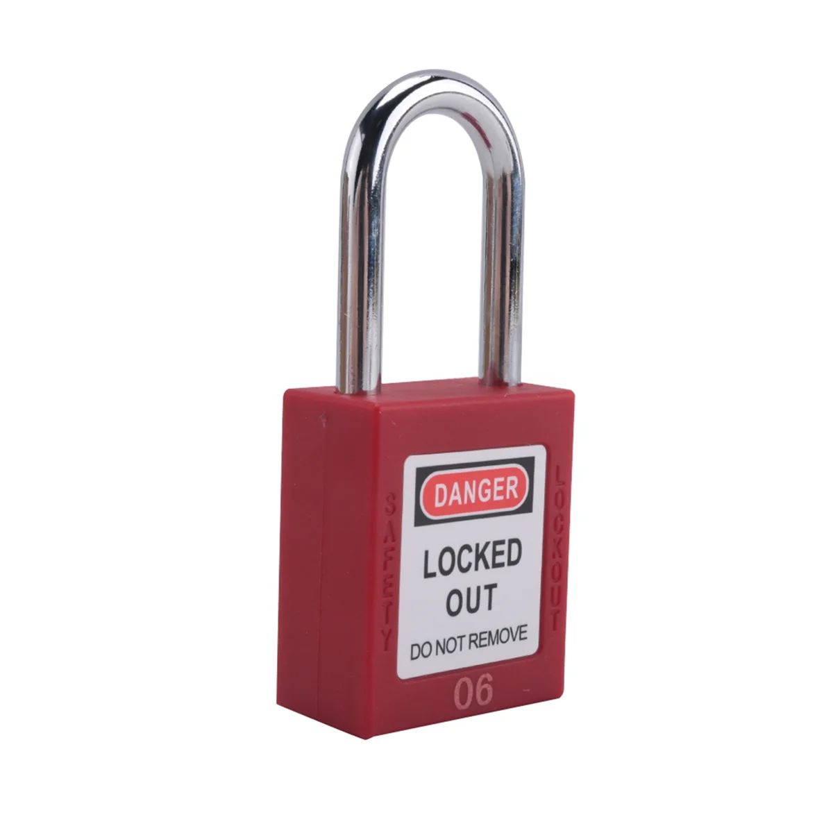 10 Red Lockout Tagout Locks with 10 Lock Out Tag Out Tags, Keyed Different,Compliant Safety Locks(Red,Keyed Different)