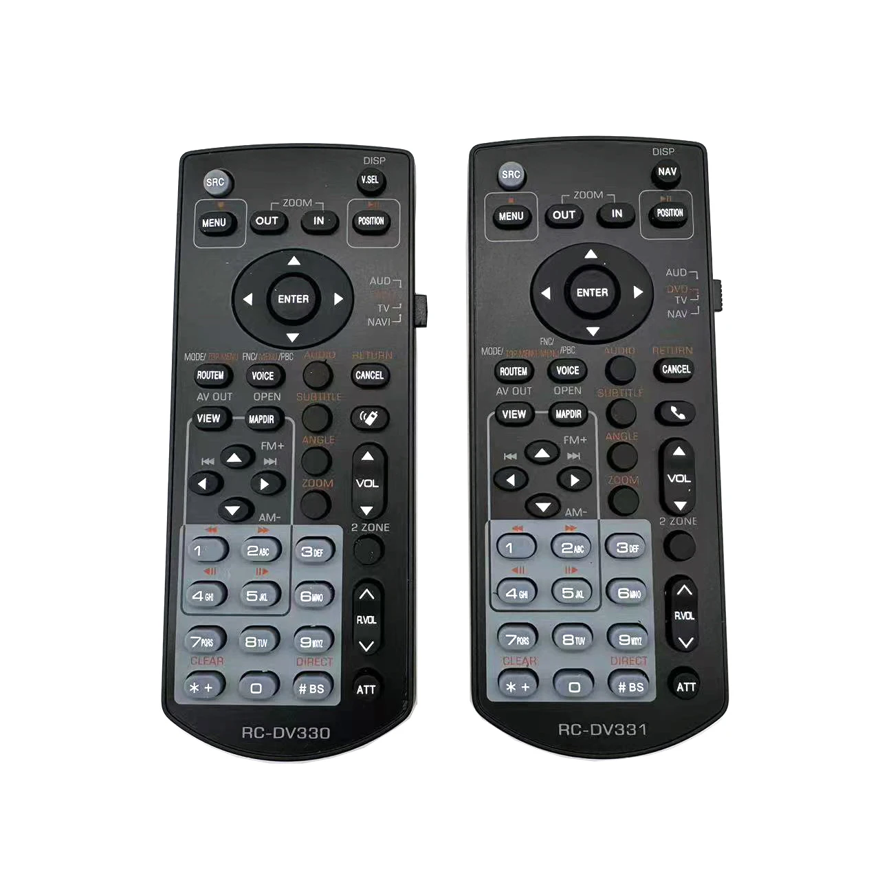 RC-DV331 RC-DV330 Remote Control for Kenwood CAR Audio/Video Player DDX5032 DNX512EX DDX512 DDX5032M Dnx5240 Ddx54r Ddx5024