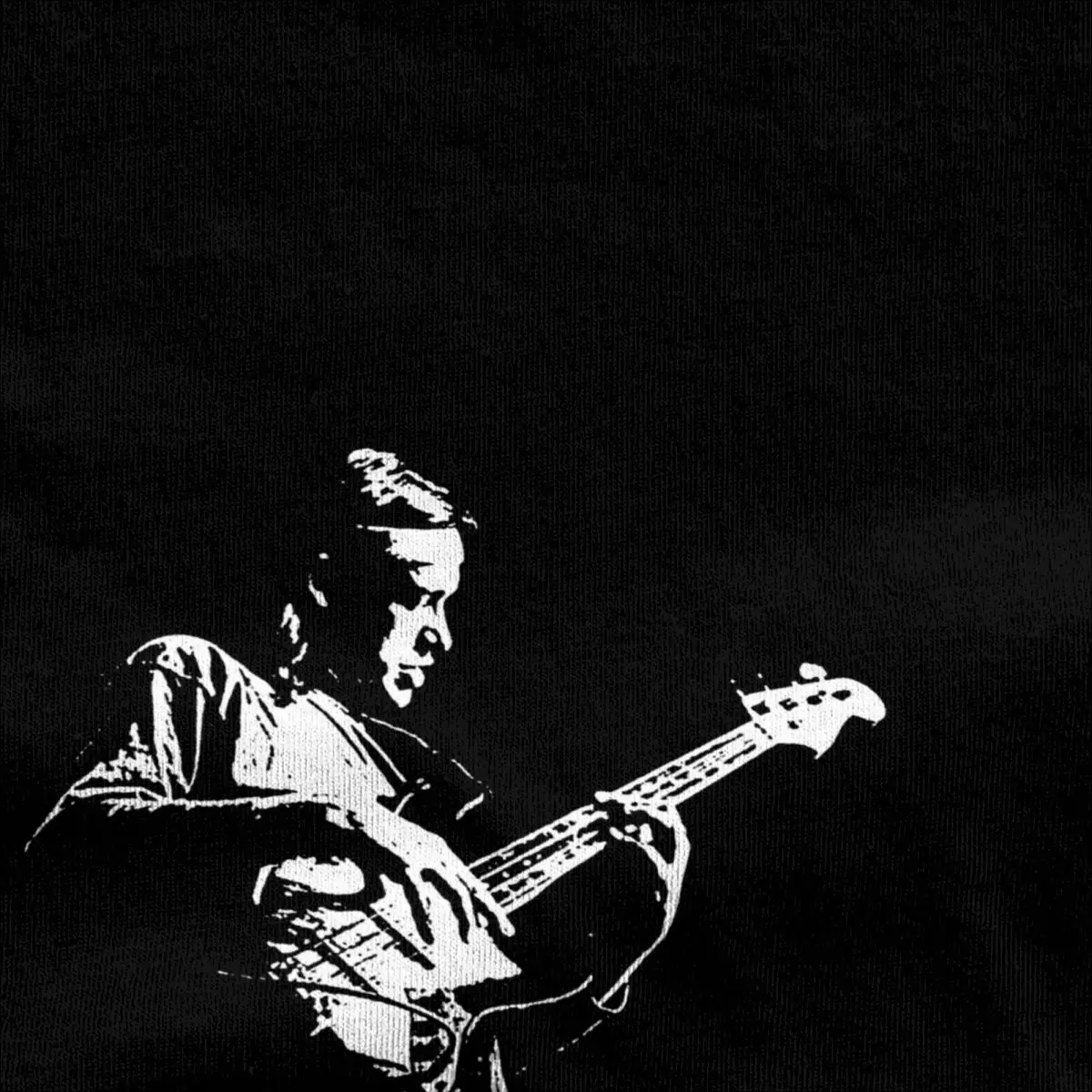 Jaco Pastorius Punk for Men Women T Shirts Merchandise Vintage Tee Shirt Short Sleeve Crewneck T-Shirts Cotton Plus Size Clothes