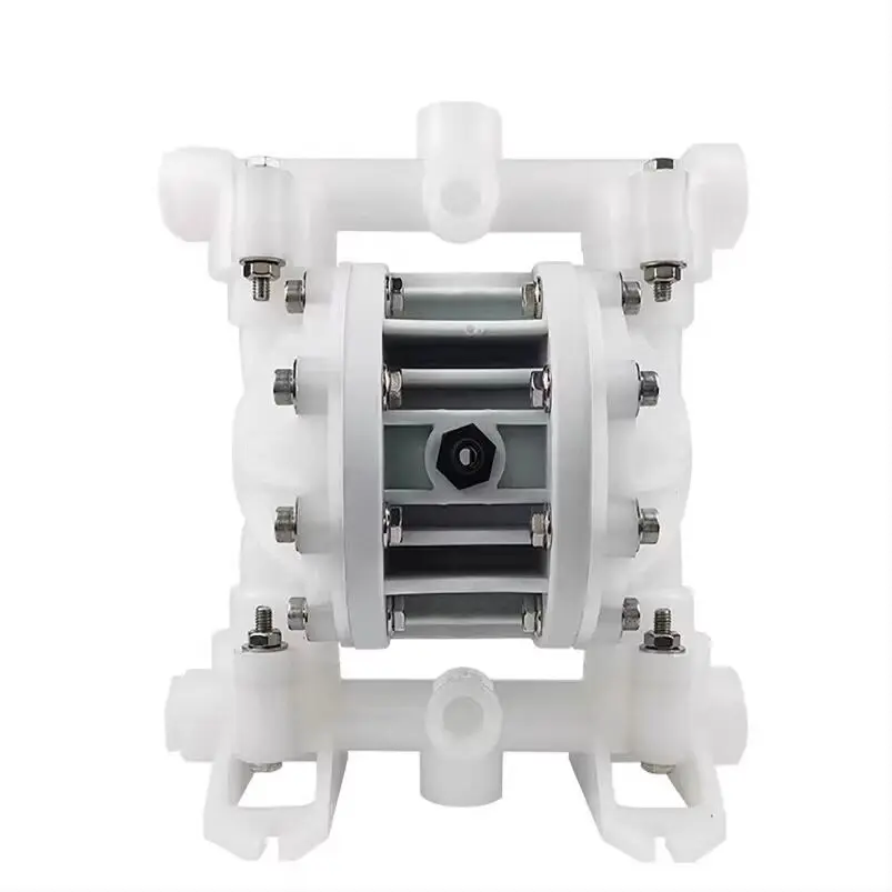 acid and alkali resistance and corrosion resistance all plastic PVDF PTFE pneumatic diaphragm pump