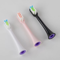 4/8pcs Replacement Toothbrush Head For SOOCAS X3S/D3S/X3U/X1/X5/V1/V2/D2/D3/D5/X3PRO Van Gogh Green Electric Toothbrush Nozzles