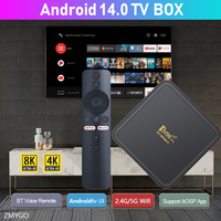 Android 14 Smart TV Box Pro ATV Allwinner H313 Quad Core 2.4G/5G Dual Wifi BT5.2 8K HD Media Player 2+16G 4K HDR10+ Set Top Box