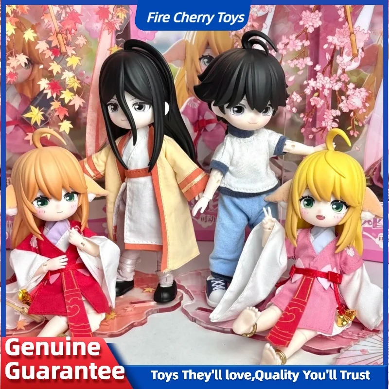 

Новый Fox Spirit Matchmaker 1/12 Bjd слепая коробка романтическая серия 12 очков Caixa Caja Kawaii аниме периферийные устройства для девочек куклы игрушки подарок