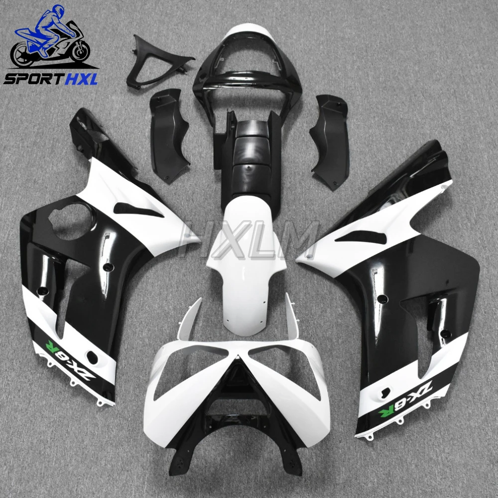 

2003 2004 New Full Fairing Kit For Kawasaki ZX6R ZX 6R 636 Bodywork Cowling Injection Molding Accessories Body Fit