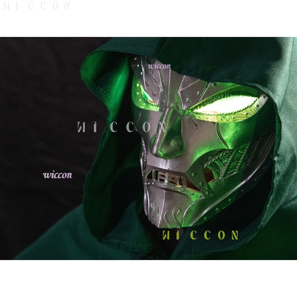 Victor Cosplay Mask Movie Roleplay Props DoomsdayCosplay Plastic Accessories Haloween Manga 2026 New Downey Same Style - view 2
