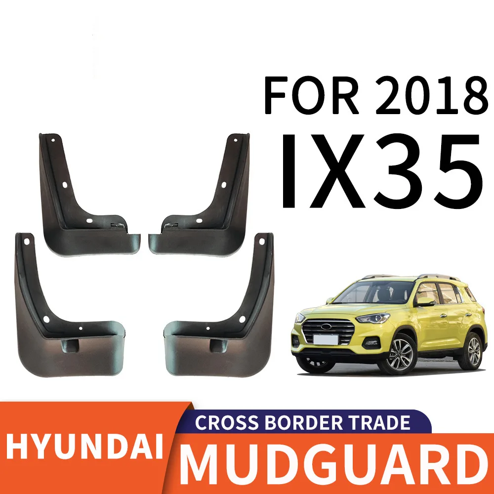 

For 2018 Hyundai IX35 mudguard Mudflaps Front Rear Flares Splash Guards Cover Car Accessoie