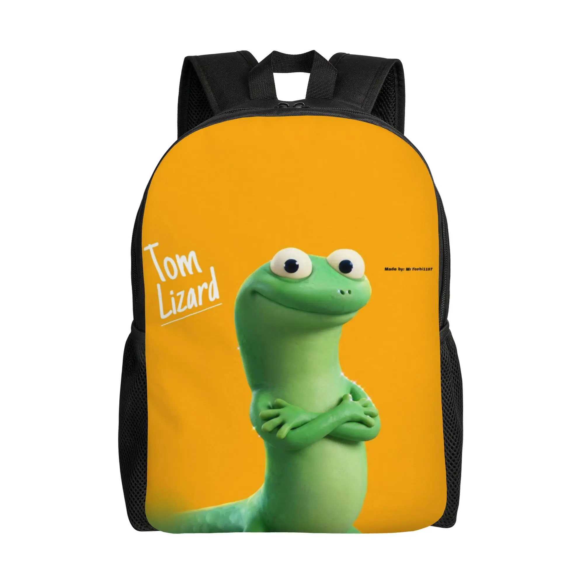 

Hoppers Bookbag Back to school season Tom Lizard Adjustable Strap Backpack