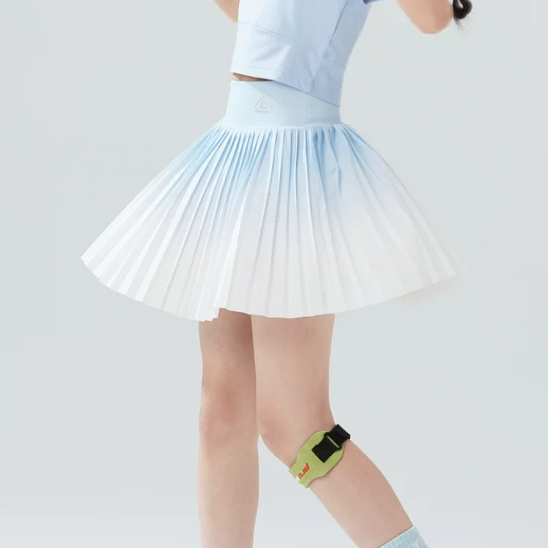 Girls' Summer Set Quick Drying Sportswear Tennis and Badminton Training Sportswear