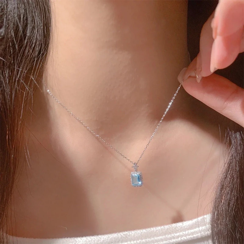 Винтажное-квадратное-ожерелье-с-подвеской-в-виде-морского-синего-циркона-для-женщин-и-девочек-нежная-цепочка-на-ключицу-вечерние-ювелирные-аксессуары