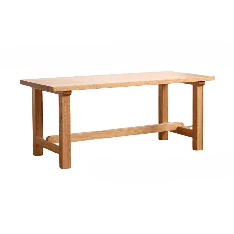 

Nordic solid wood dining table is simple, big stupid table, large board table for household use, dining table