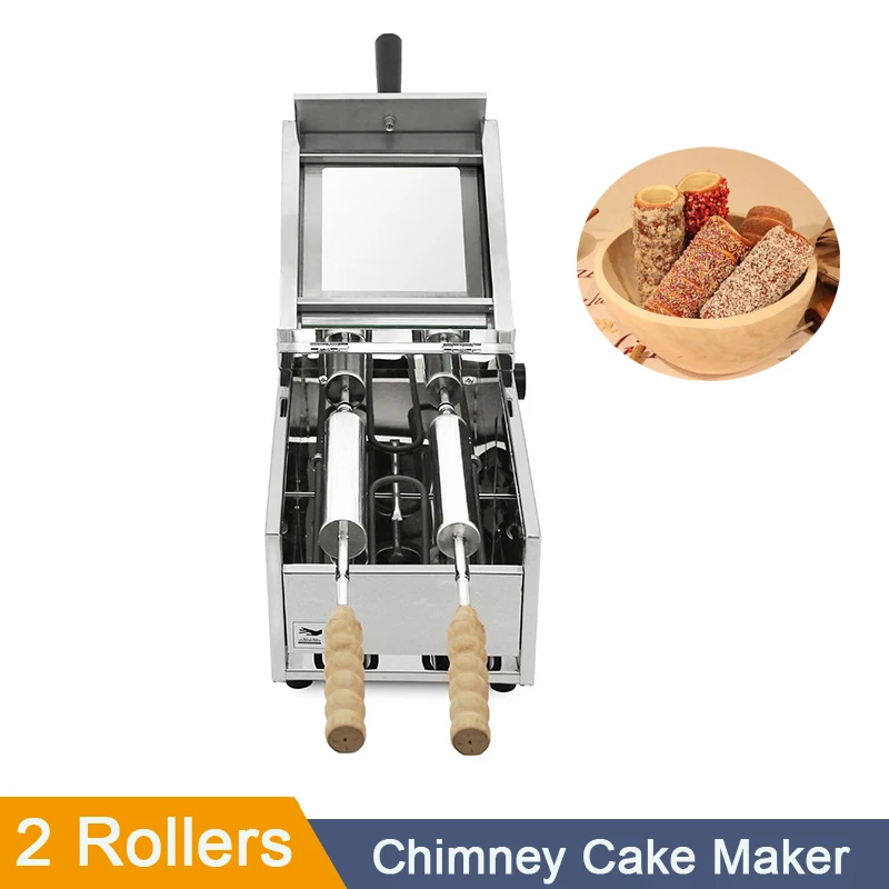 Commercial Chimney Cake Oven Machine Kurtos Kalacs Oven Ice Cream Bread Cone Baking Maker Hungarian toaster 110V 220V 240V