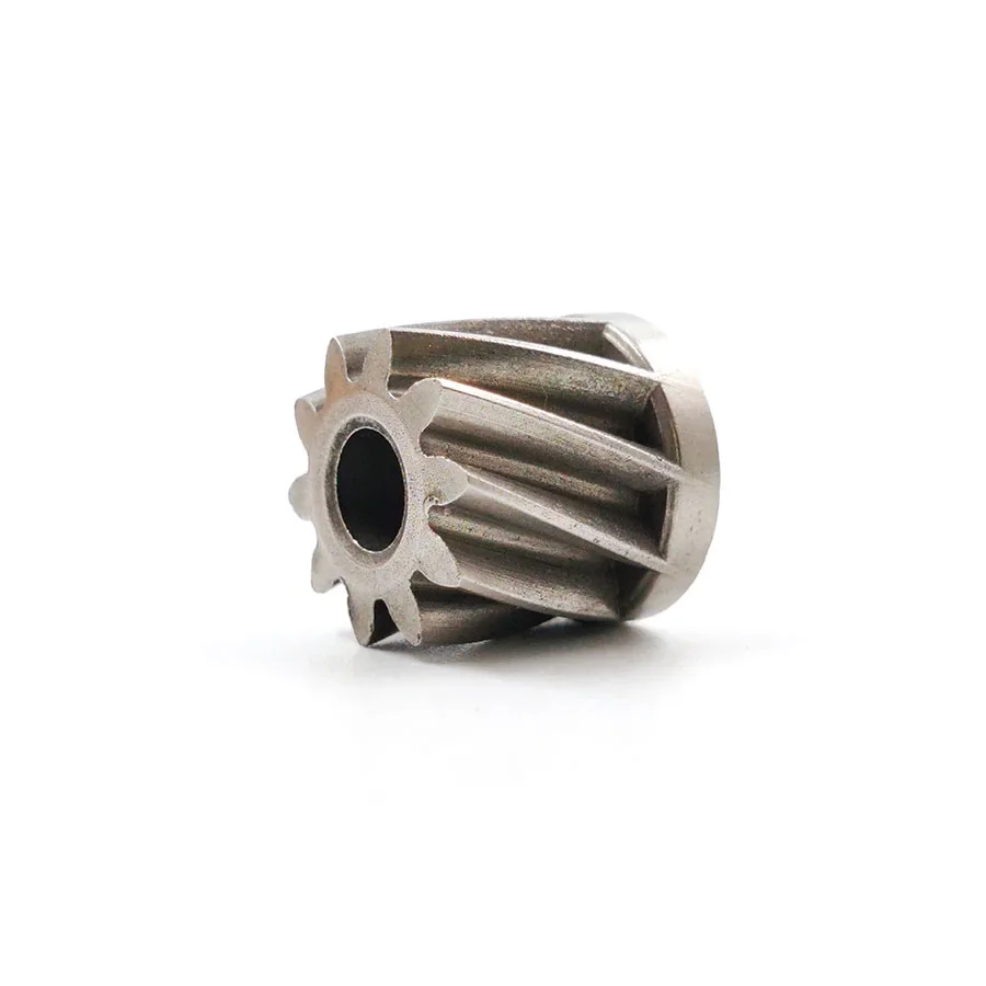 1PCS 10Z Lawn Mower Motor Gears 10 Teeth OD13.2mm Hole 4.98mm Helical Pinion Power Drill Repair Parts 10T
