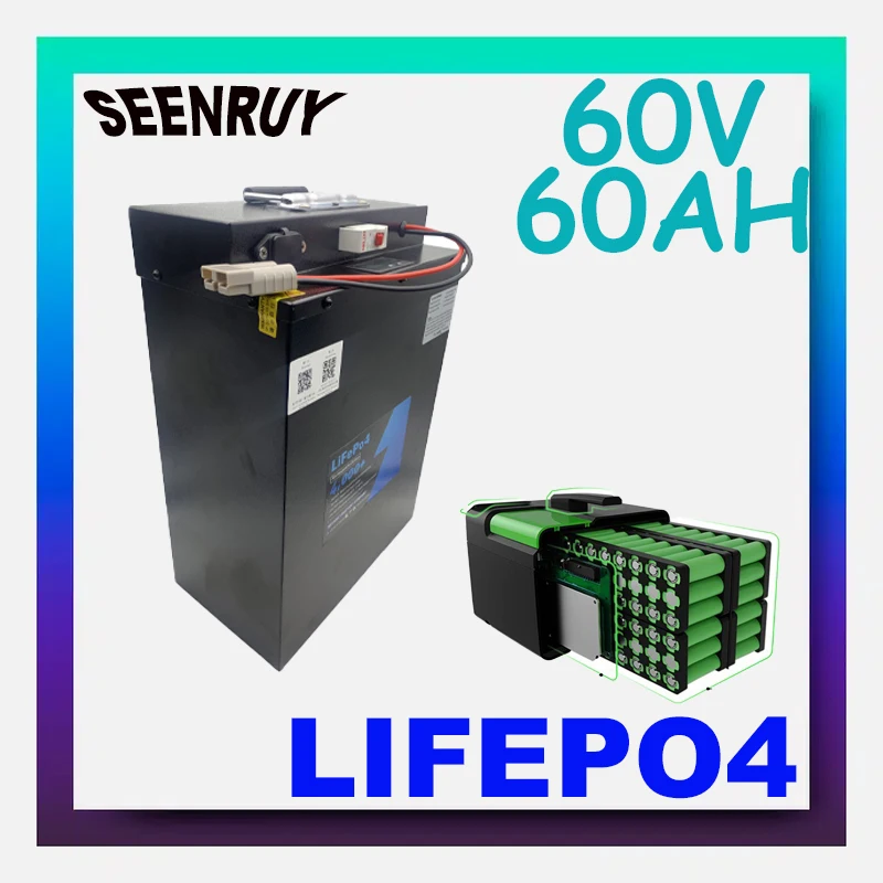 

New LFP Battery lifepo4 60V 60AH applicable to RV BUS Motorcycle Tricycle Yacht Energy Storage Systems