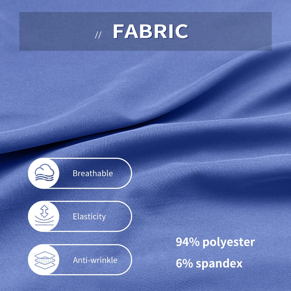 Niaahinn Scrubs-Set, medizinische Uniformen, Stretch-Oberteile und Taschenhosen, Anzüge, Krankenschwesteruniform, Arztchirurgie-Overalls, Schönheitssalon, Arbeitskleidung