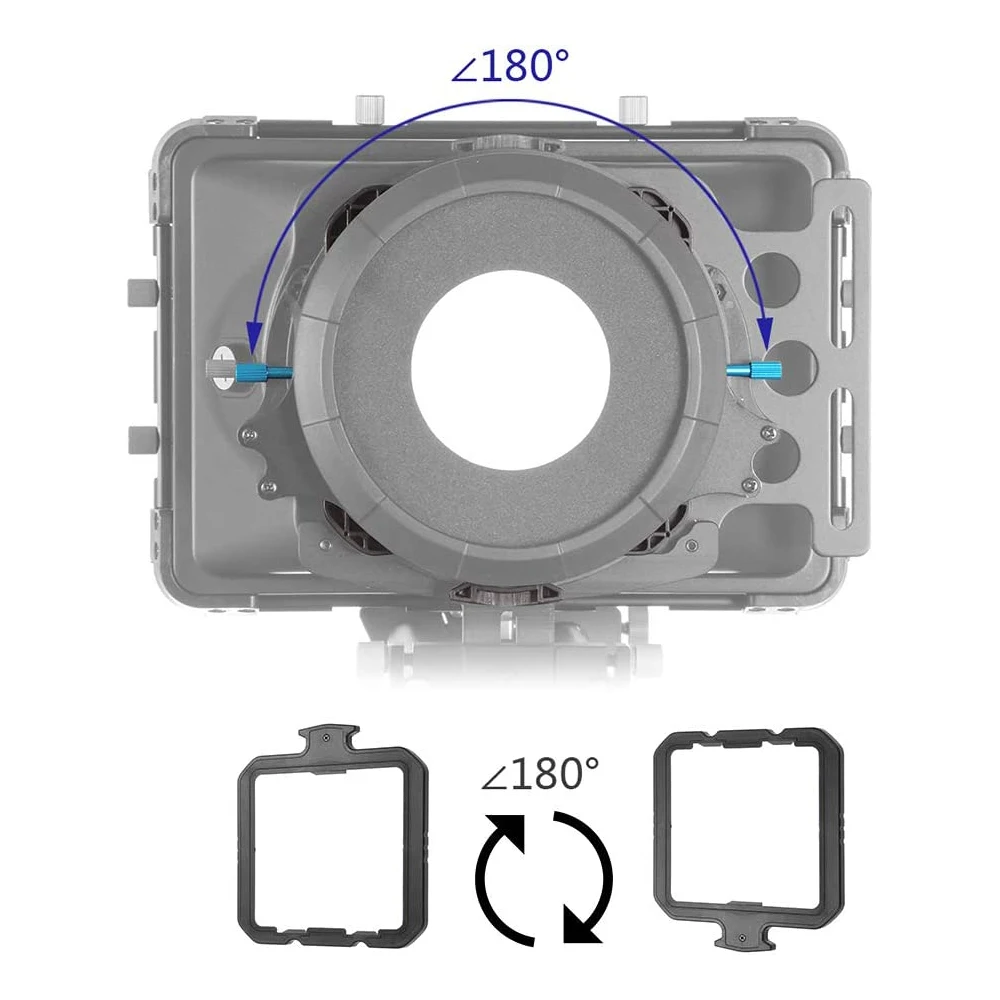 FOTGA Matte Box DP3000 Pro DSLR M1 M2 M3 M4 Sunshade matte box with donuts filter holders for Video Camcorder Camera DV DSLR Set