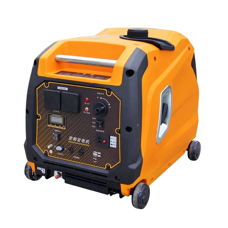 

3KW Digital Inverter Generators Gas Gasoline Generator Silent